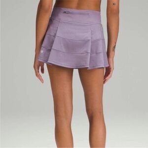 Lululemon Pace Rival Mid-Rise Skirt Purple Ash size 0